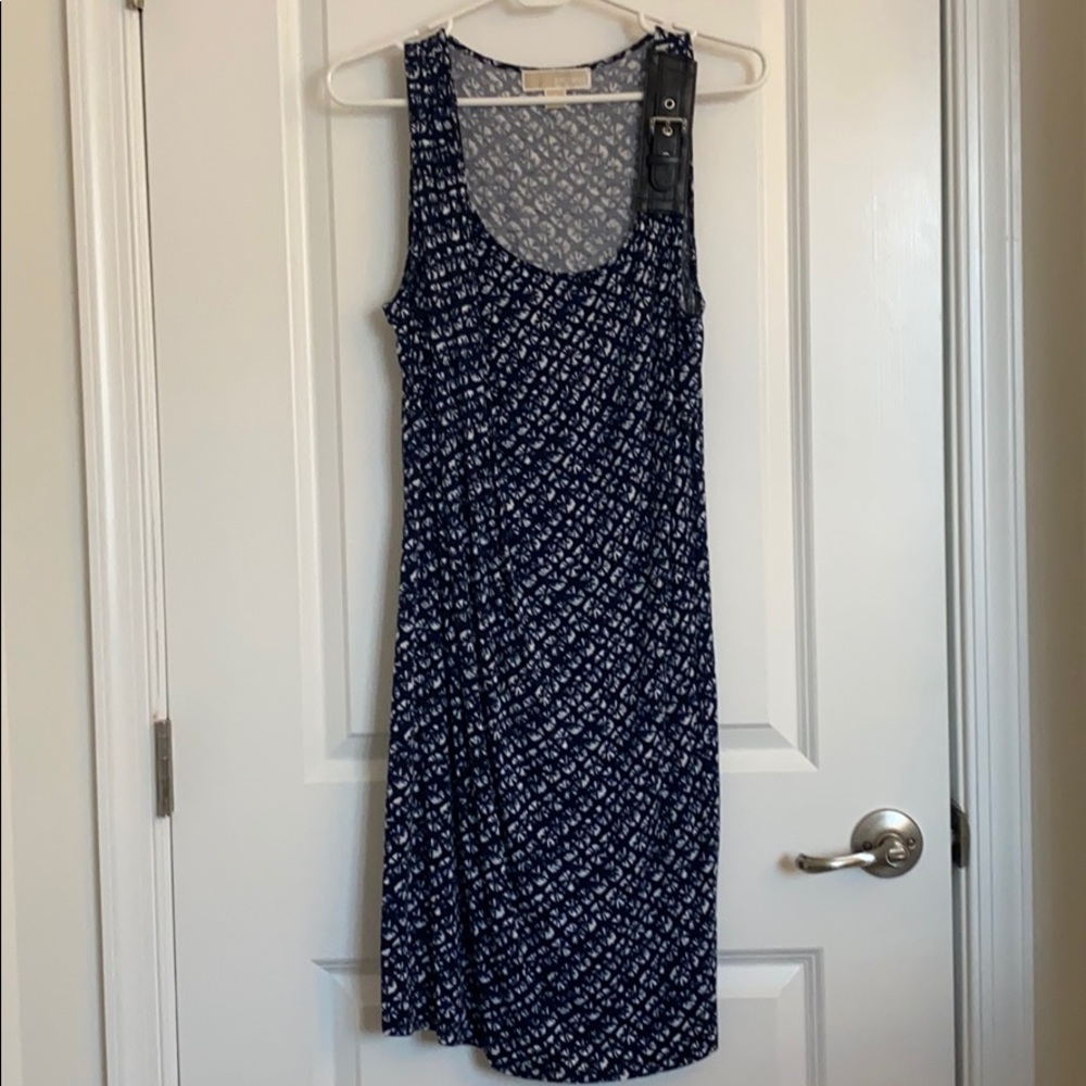 NWOT Navy Sleeveless Dress